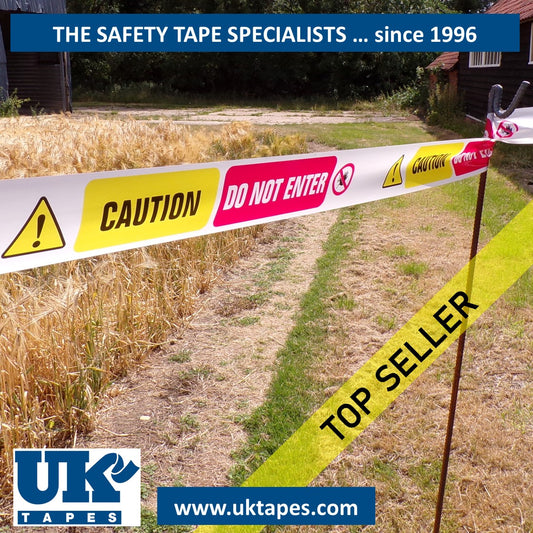 CAUTION DO NOT ENTER Barrier Tape