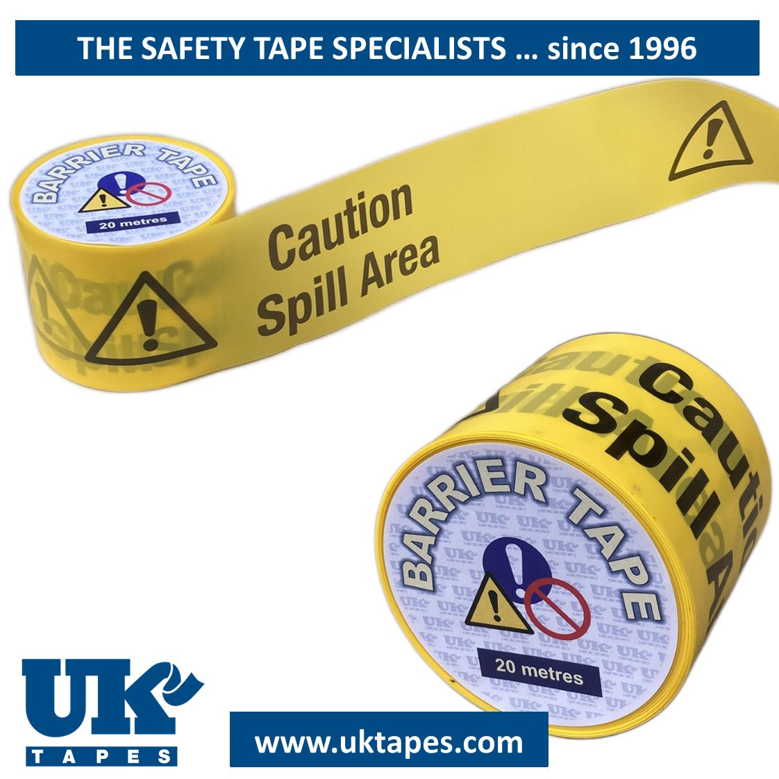 QUALITY CONTROL Printed Barrier Tape