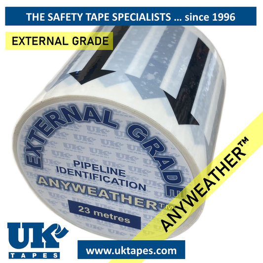 ANYWEATHER Pipe Marking Tape (Directional Arrows)