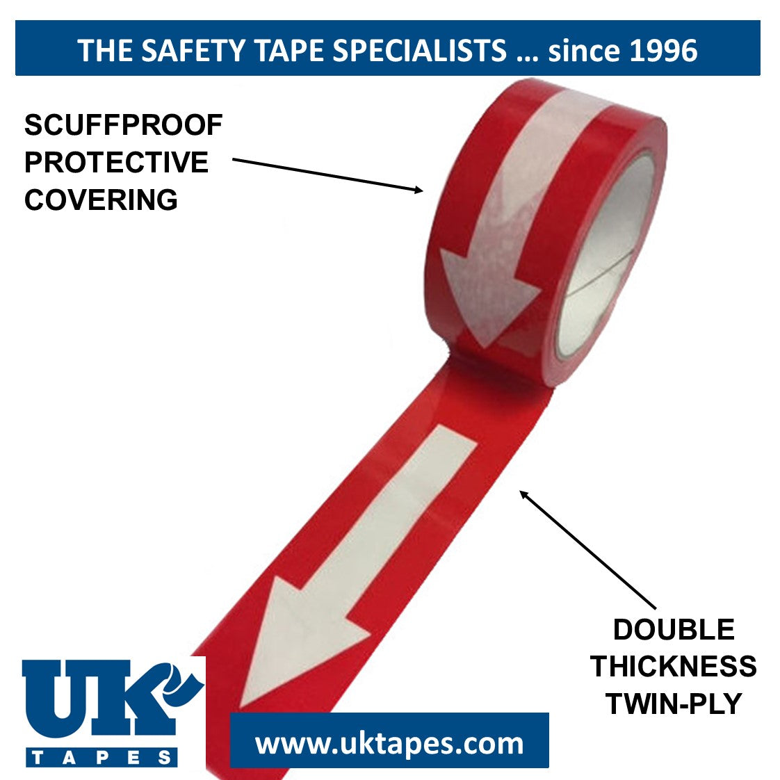 TWININATE Arrow Marking Tape