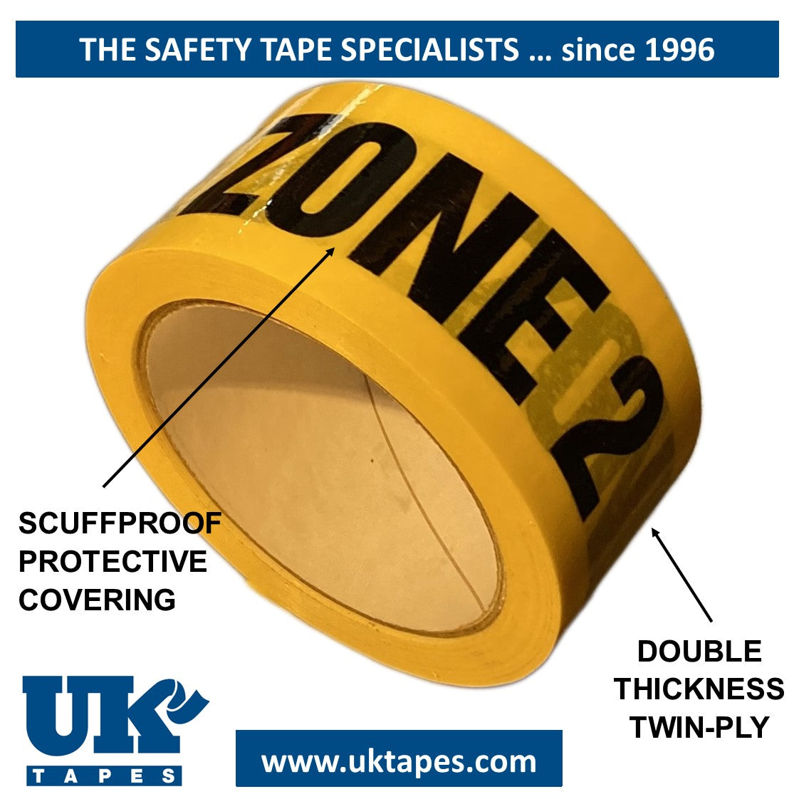 TWININATE Construction Printed Adhesive Tape