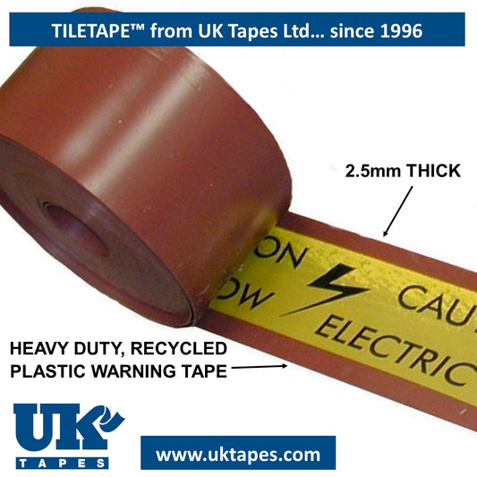 TILETAPE Plastic Cable Protection Tape (200mm)