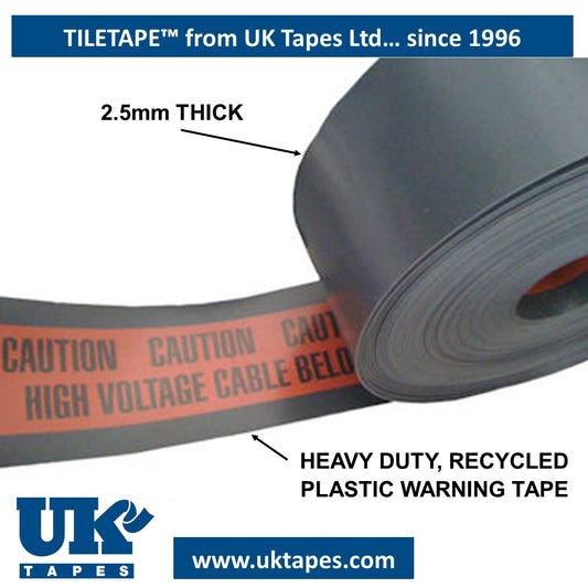 TILETAPE Plastic Cable Protection Tape (150mm)
