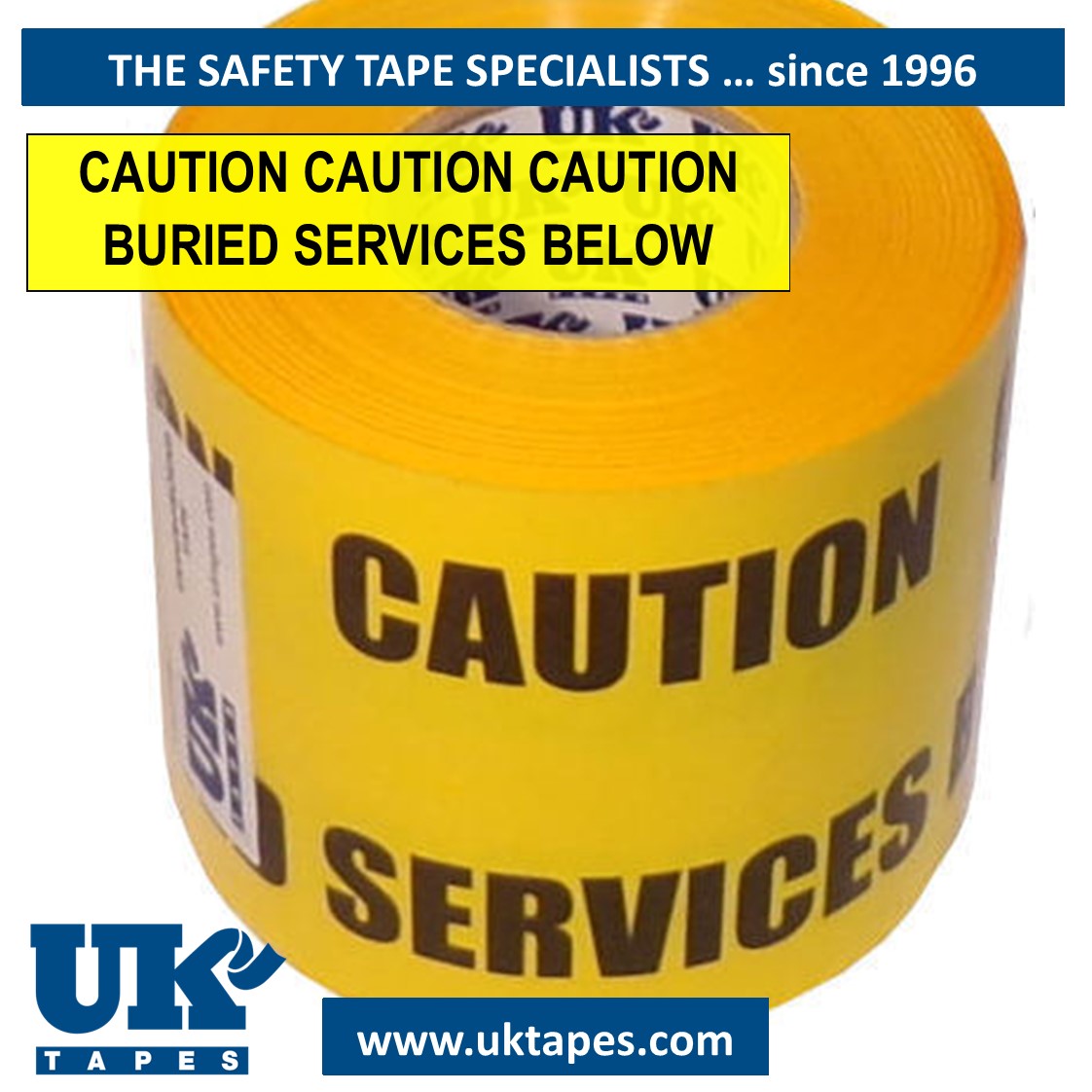 TRENCHTAPE Underground Warning Tape (365M)