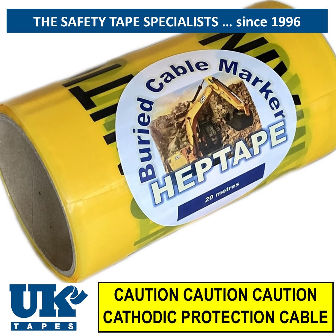 TRENCHTAPE Underground Warning Tape (Handy 20M roll)
