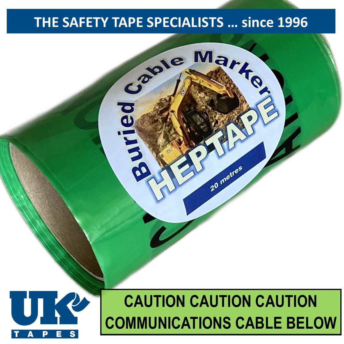 TRENCHTAPE Underground Warning Tape (Handy 20M roll)