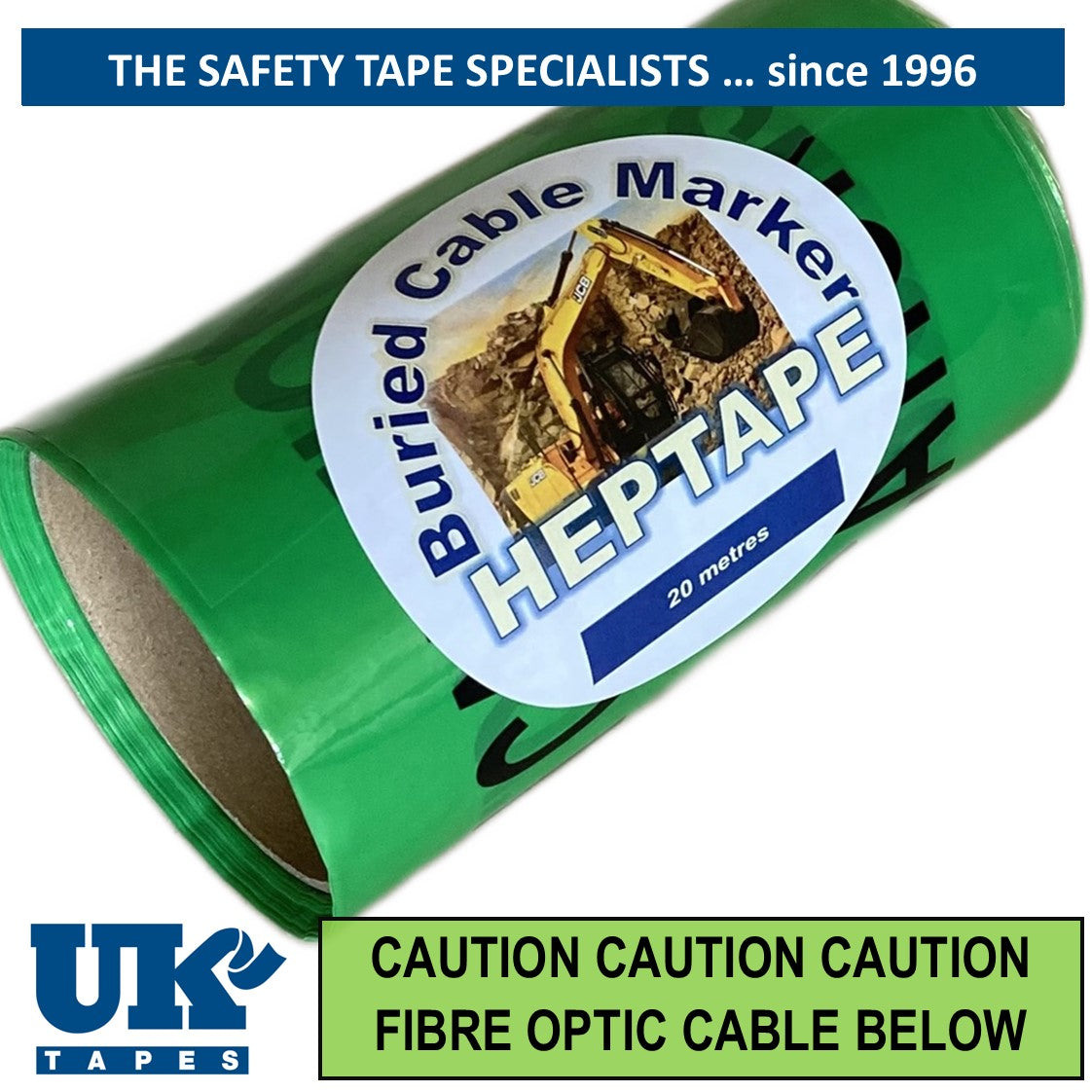 TRENCHTAPE Underground Warning Tape (Handy 20M roll)
