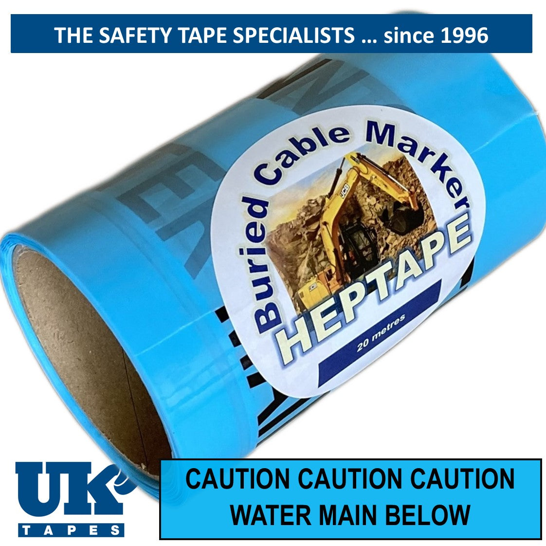 TRENCHTAPE Underground Warning Tape (Handy 20M roll)