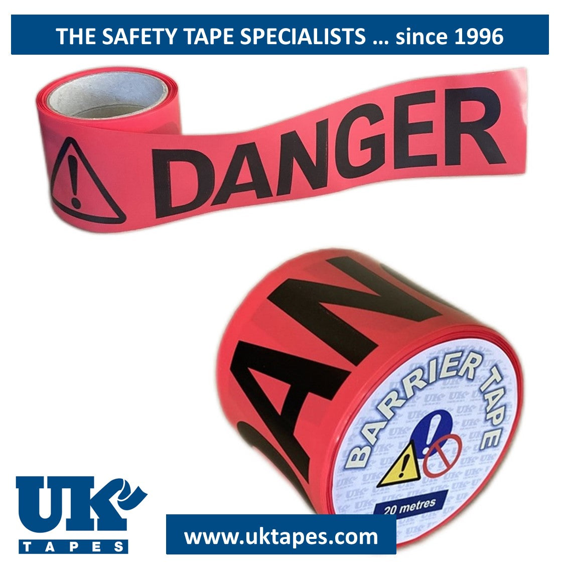 DANGER DANGER Printed Barrier Tape