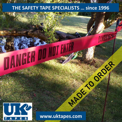 DANGER DANGER Printed Barrier Tape