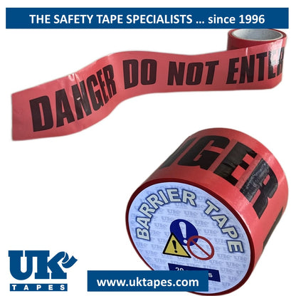 DANGER DANGER Printed Barrier Tape