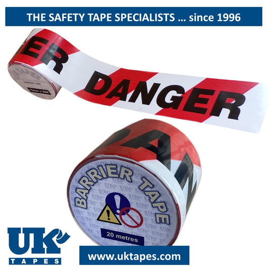 DANGER DANGER Printed Barrier Tape