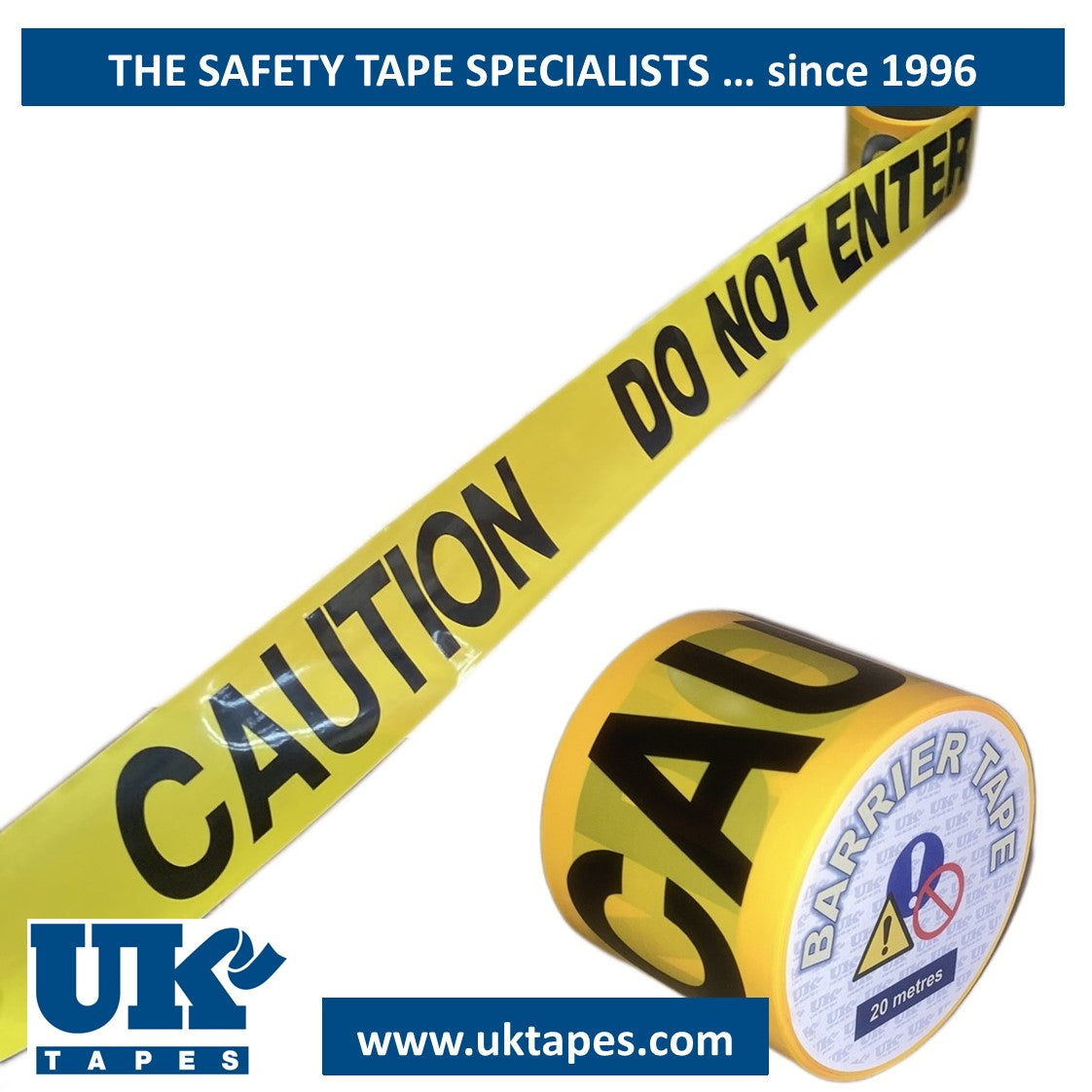 CAUTION DO NOT ENTER Barrier Tape