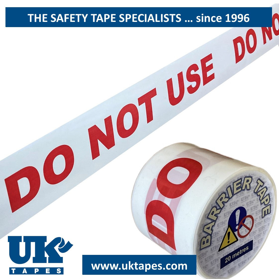 QUALITY CONTROL Printed Barrier Tape