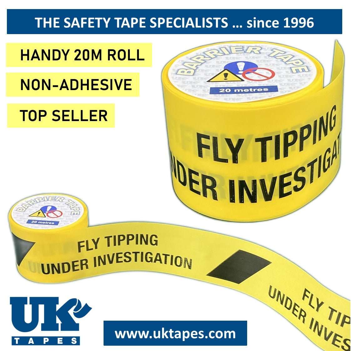 FLY-TIPPING Barrier Tape