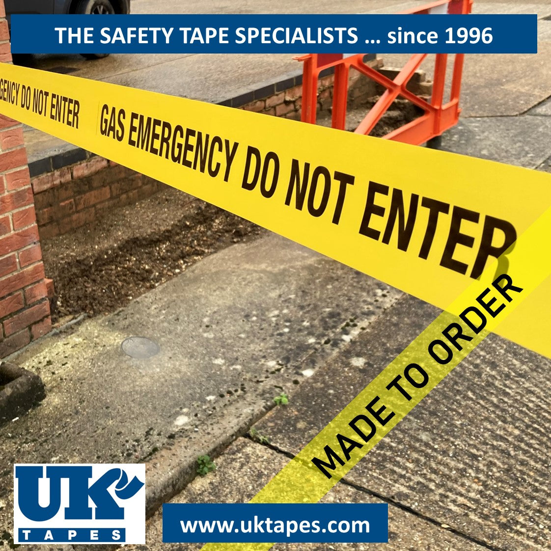 DANGER DANGER Printed Barrier Tape