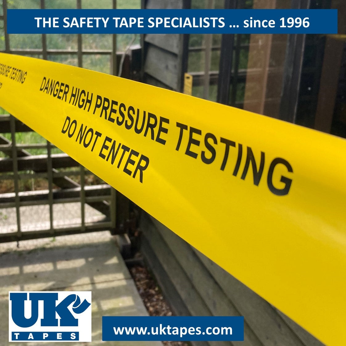 WORK IN PROGRESS Printed Barrier Tape