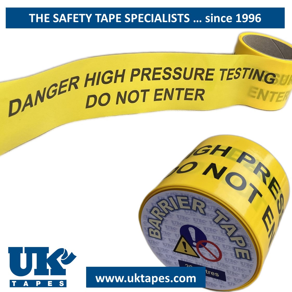WORK IN PROGRESS Printed Barrier Tape