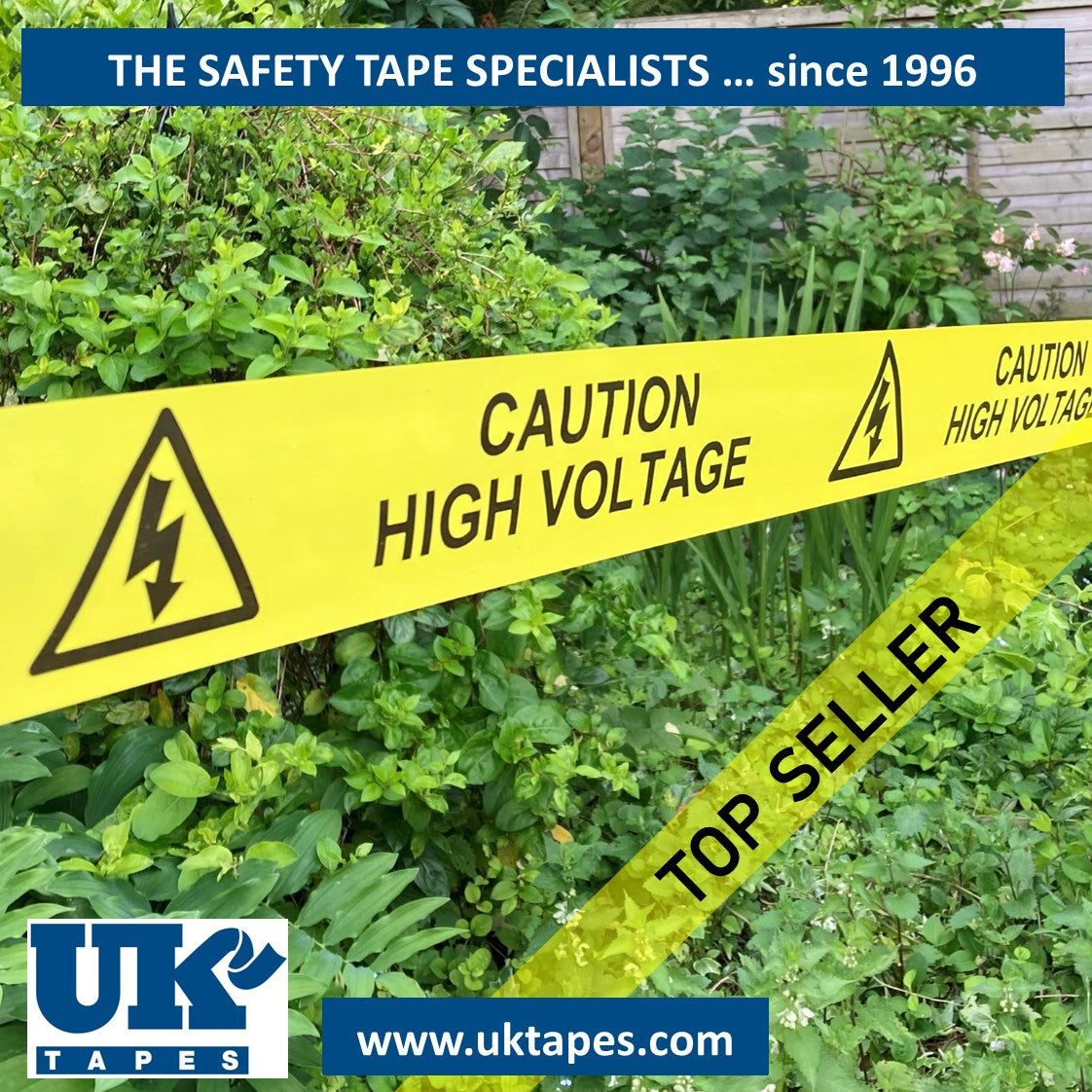 ELECTRICAL HAZARD Printed Barrier Tape