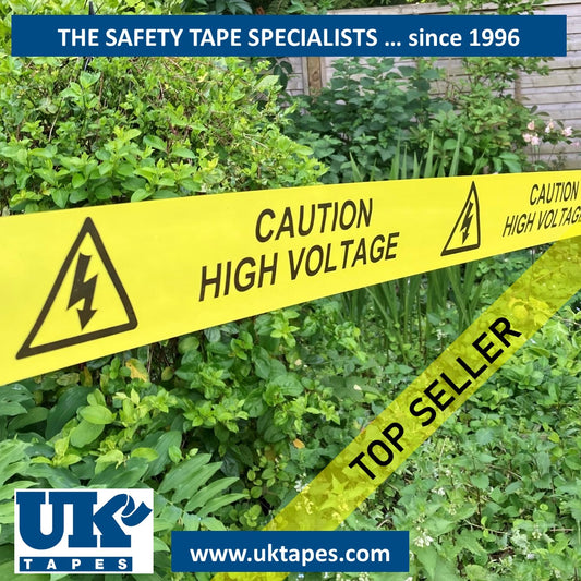 ELECTRICAL HAZARD Printed Barrier Tape