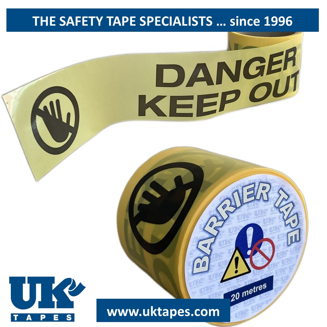 DANGER DANGER Printed Barrier Tape