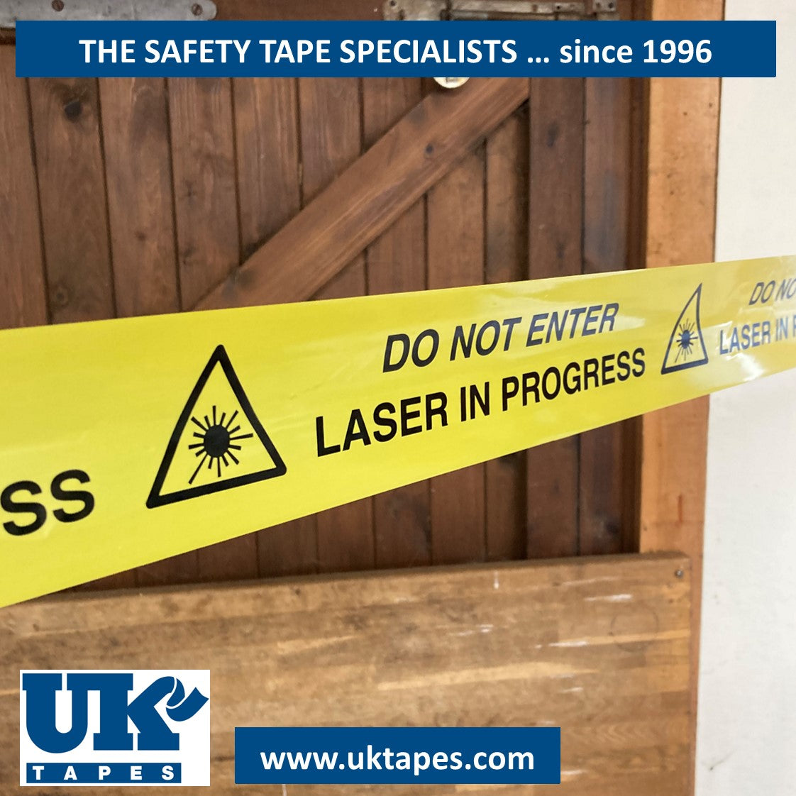 WORK IN PROGRESS Printed Barrier Tape