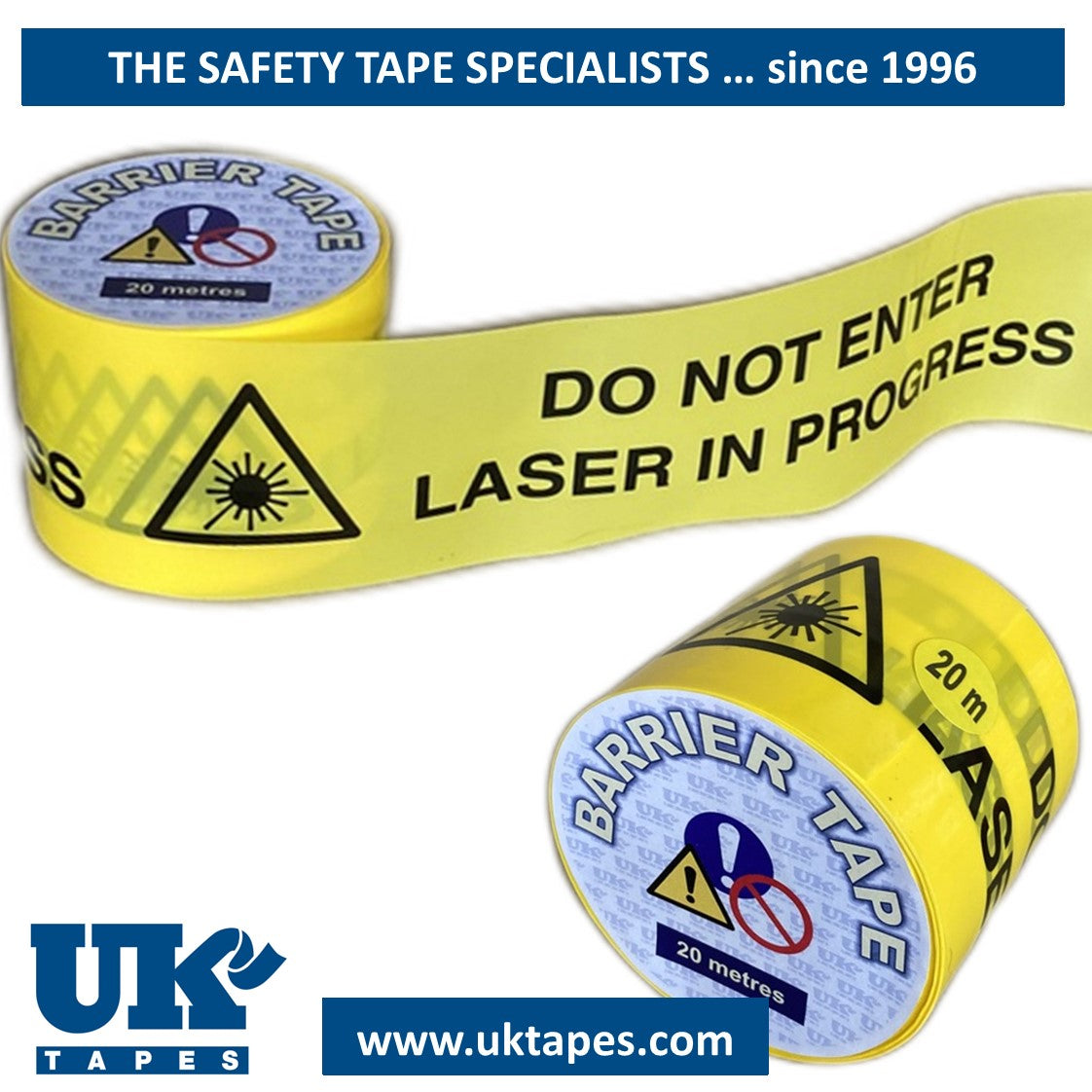 WORK IN PROGRESS Printed Barrier Tape