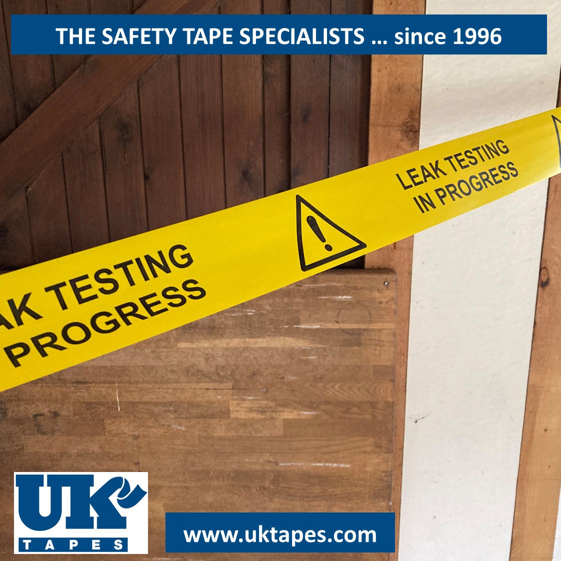 WORK IN PROGRESS Printed Barrier Tape