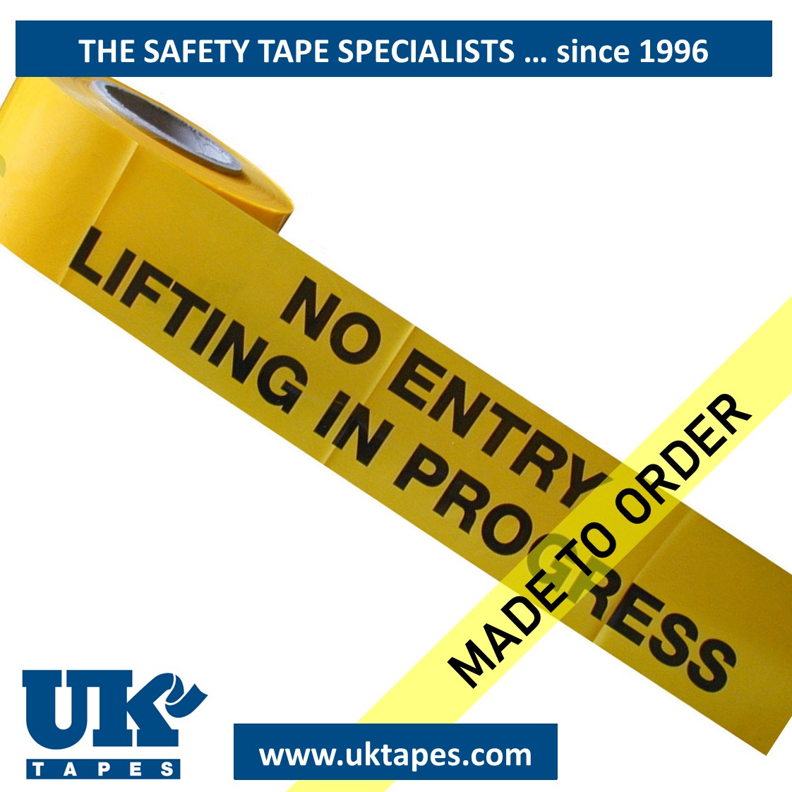 LIFTING OPERATIONS Printed Barrier Tape