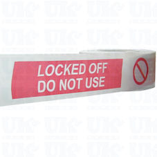 QUALITY CONTROL Printed Barrier Tape