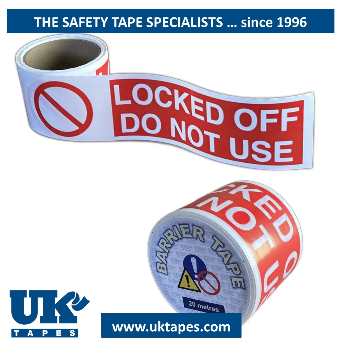 QUALITY CONTROL Printed Barrier Tape