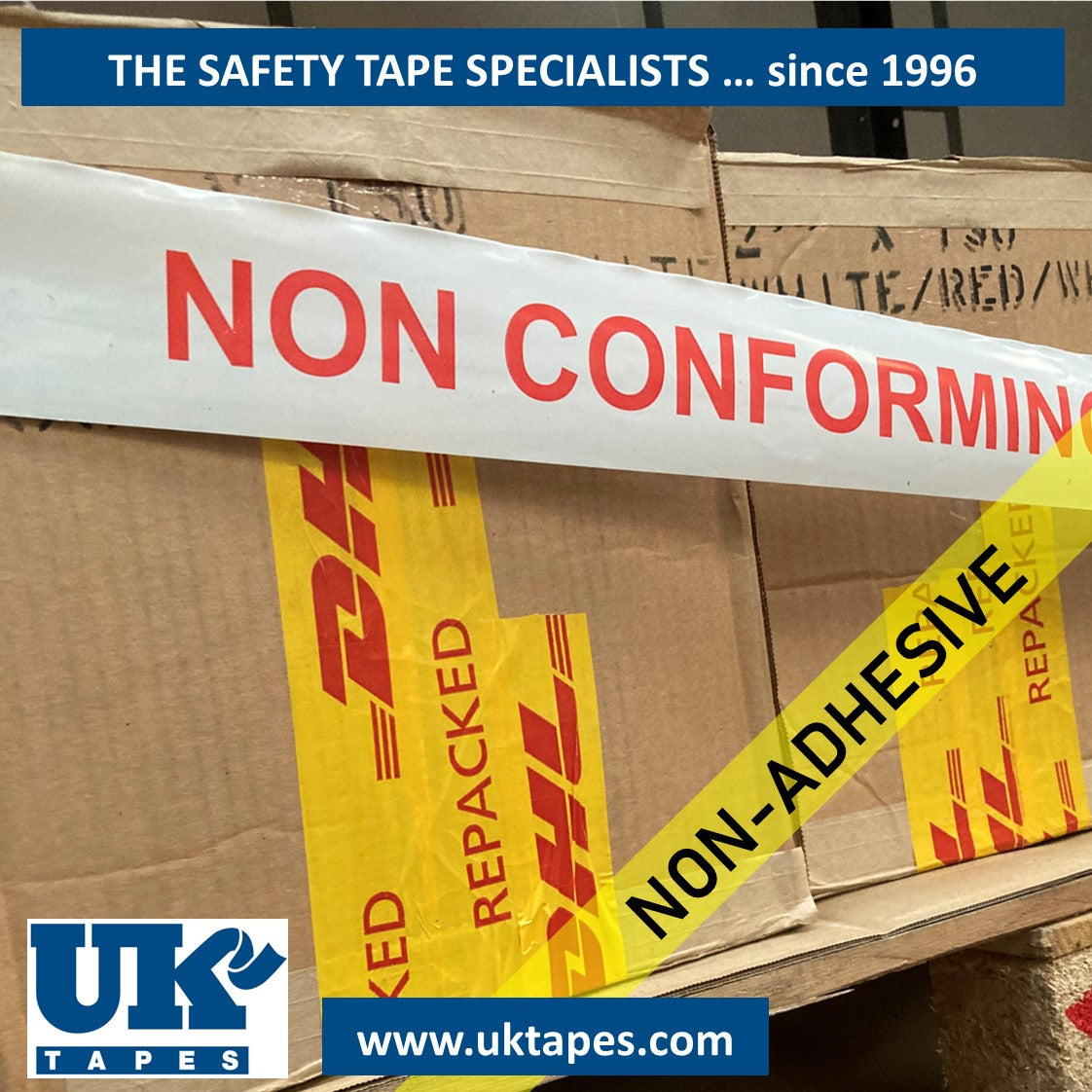 QUALITY CONTROL Printed Barrier Tape
