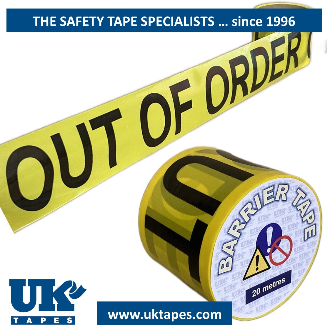 QUALITY CONTROL Printed Barrier Tape