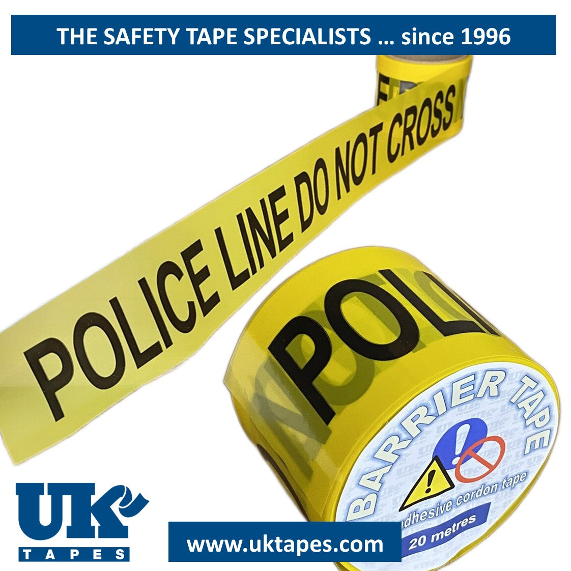 Police Barrier Tape (Handy 20M rolls)