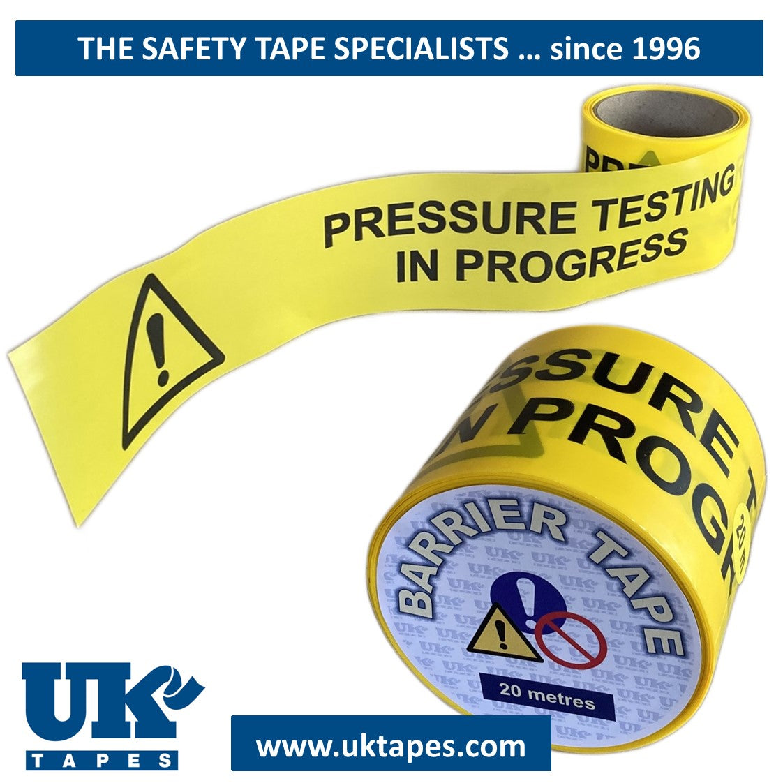 WORK IN PROGRESS Printed Barrier Tape