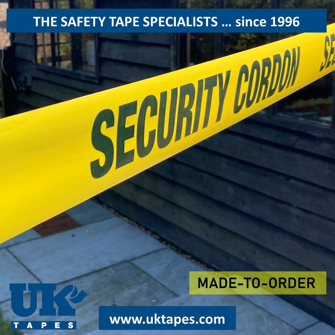 SECURITY Printed Barrier Tape