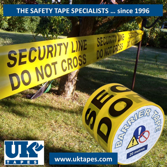 SECURITY Printed Barrier Tape