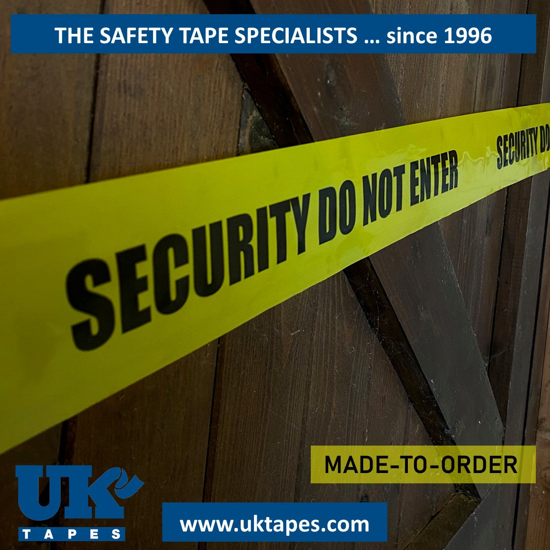 SECURITY Printed Barrier Tape