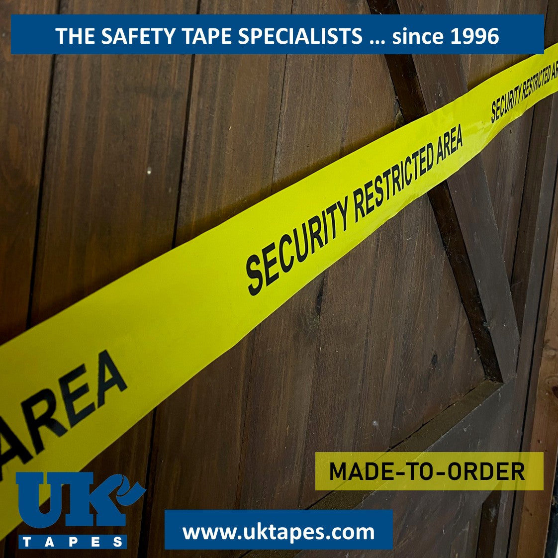 SECURITY Printed Barrier Tape