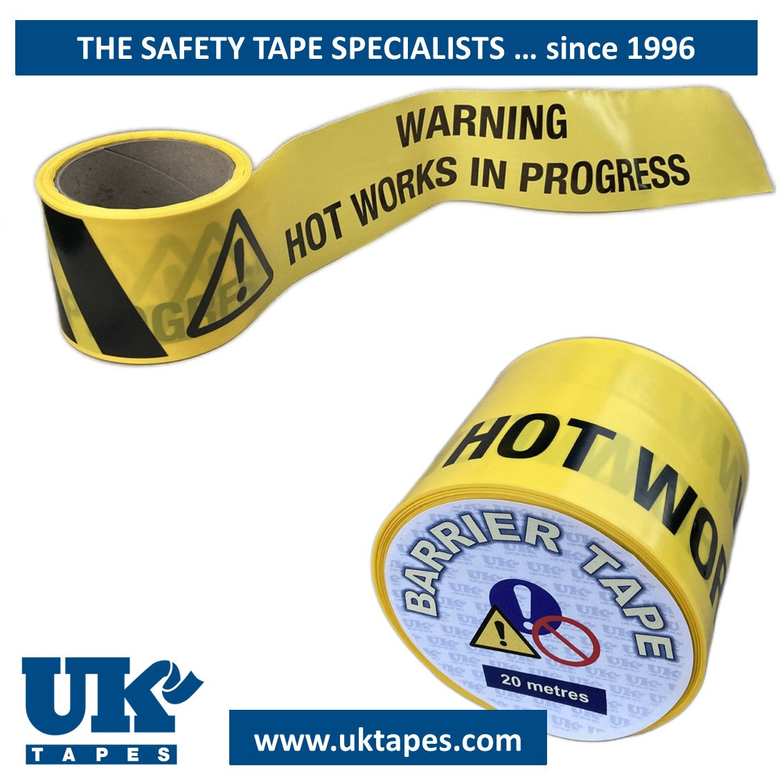 WORK IN PROGRESS Printed Barrier Tape