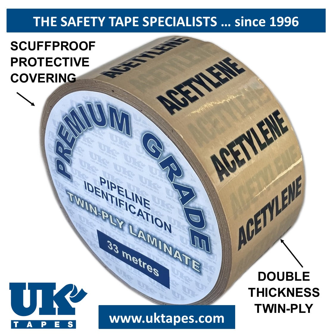 Printed Pipe Marking Tape