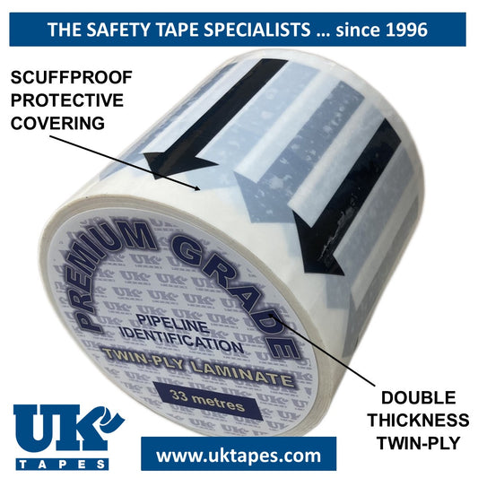 Directional Arrow Pipe Marking Tape