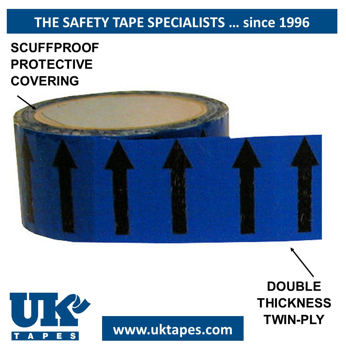 Directional Arrow Pipe Marking Tape