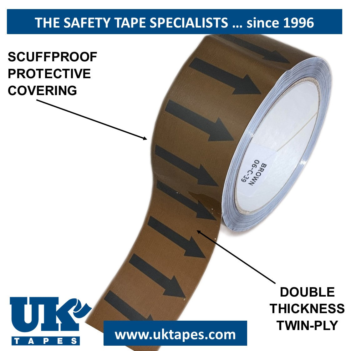Directional Arrow Pipe Marking Tape