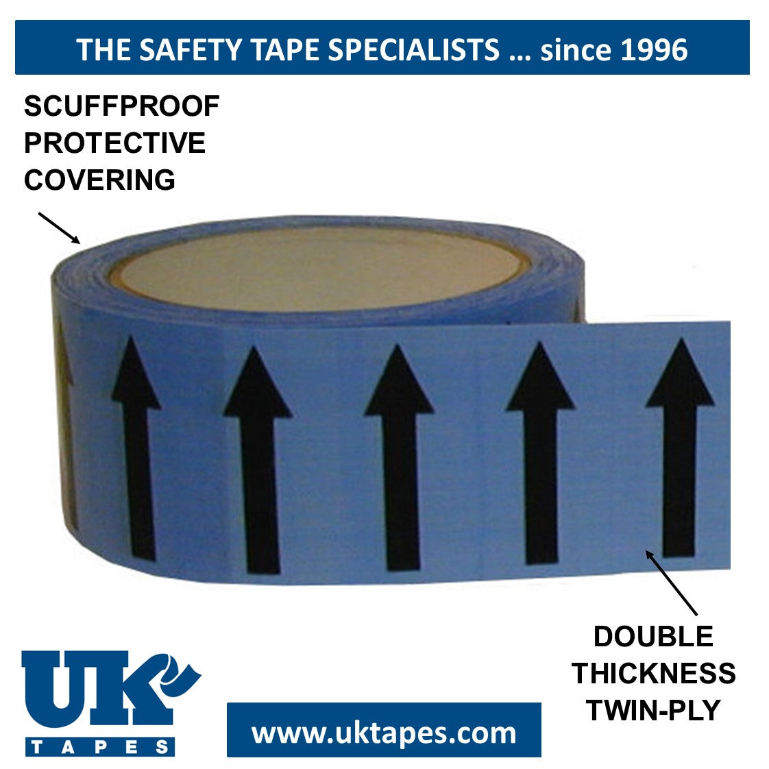 Directional Arrow Pipe Marking Tape