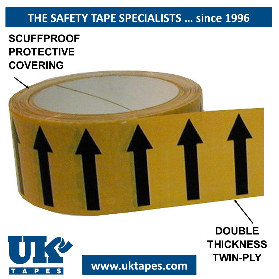 Directional Arrow Pipe Marking Tape