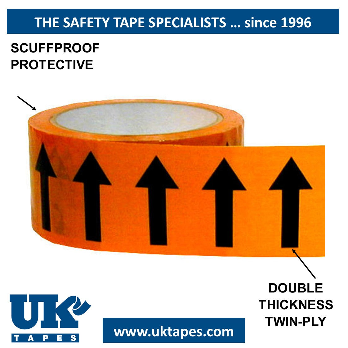 Directional Arrow Pipe Marking Tape