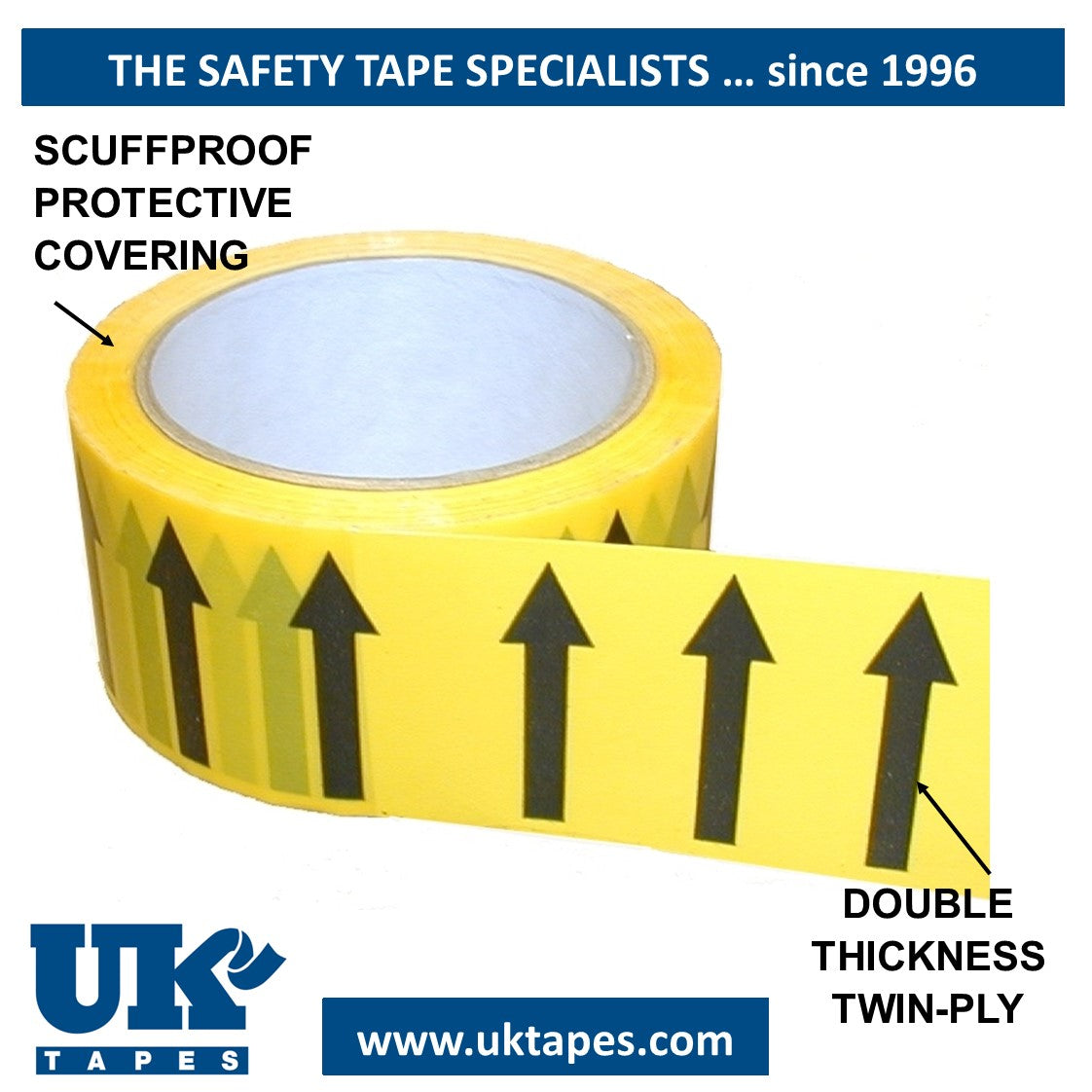 Directional Arrow Pipe Marking Tape