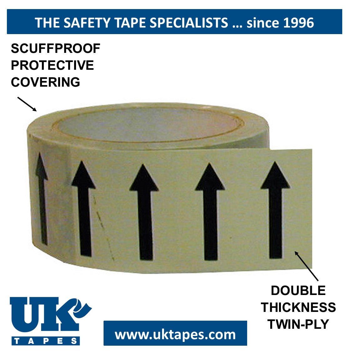Directional Arrow Pipe Marking Tape