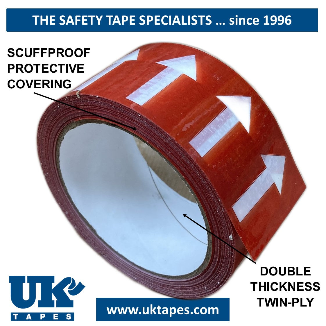 Directional Arrow Pipe Marking Tape